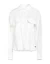 Weekend Max Mara Woman Shirt White Size 8 Linen