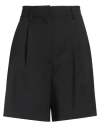 Weekend Max Mara Women's Ecuba Short Trouser Black | Size 42 | 2515141032600012 In Black