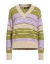 Weekend Max Mara Woman Sweater Beige Size L Alpaca Wool, Polyamide, Cotton, Modal, Elastane In Brown