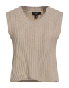 Weekend Max Mara Woman Sweater Beige Size Xxl Virgin Wool In Neutral