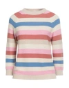 Weekend Max Mara Womens Multicolour Linz Striped Cotton Jumper In Multi