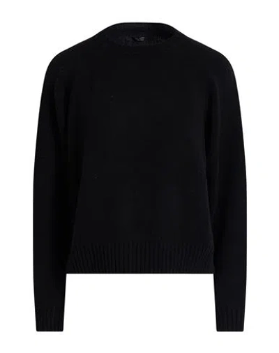 Weekend Max Mara Woman Sweater Black Size Xl Virgin Wool