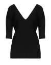 Weekend Max Mara Woman Sweater Black Size Xxl Viscose, Polyester