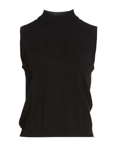 Weekend Max Mara Woman Sweater Black Size Xxl Viscose, Polyester