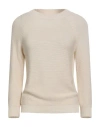 Weekend Max Mara Woman Sweater Cream Size Xs Cotton In Neutral