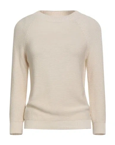 Weekend Max Mara Woman Sweater Cream Size Xs Cotton In Neutral