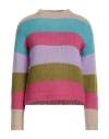 Weekend Max Mara Woman Sweater Magenta Size L Cashmere In Pink