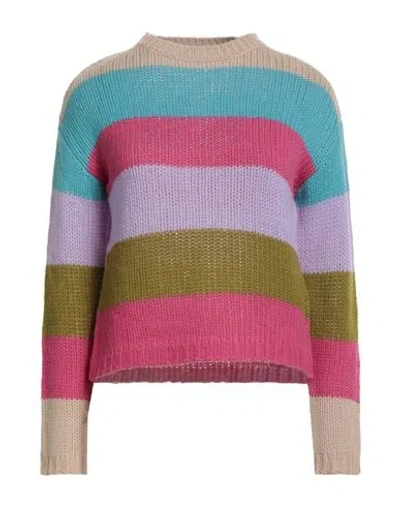 WEEKEND MAX MARA WEEKEND MAX MARA WOMAN SWEATER FUCHSIA SIZE L CASHMERE