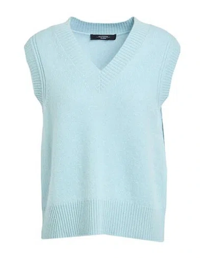 Weekend Max Mara Woman Sweater Light Blue Size L Cashmere