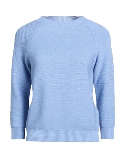 Weekend Max Mara Woman Sweater Light Blue Size S Cotton