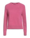 Weekend Max Mara Woman Sweater Magenta Size Xl Cashmere In Pink