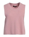 Weekend Max Mara Woman Sweater Pink Size L Virgin Wool