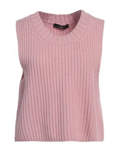Weekend Max Mara Woman Sweater Pink Size L Virgin Wool