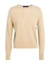Weekend Max Mara Woman Sweater Sand Size L Linen In Beige