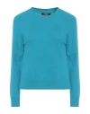 Weekend Max Mara Womens Turquoise Scatola Relaxed-fit Cashmere Jumper In Blue