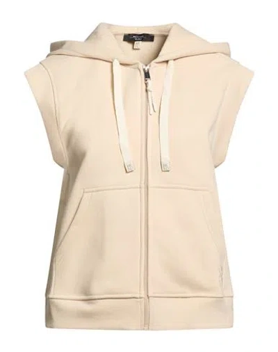 Weekend Max Mara Woman Sweatshirt Beige Size M Cotton, Polyester In Brown