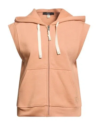 Weekend Max Mara Woman Sweatshirt Camel Size M Cotton, Polyester In Brown