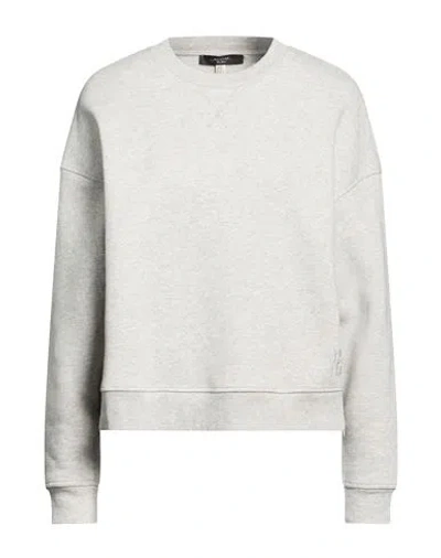 Weekend Max Mara Woman Sweatshirt Grey Size L Cotton, Polyester In Gray