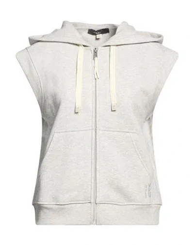Weekend Max Mara Woman Sweatshirt Grey Size L Cotton, Polyester In Gray