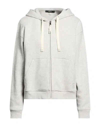 Weekend Max Mara Woman Sweatshirt Grey Size M Cotton, Polyester In Gray