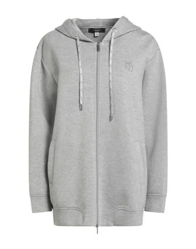 Weekend Max Mara Woman Sweatshirt Light Grey Size L Viscose, Elastane In Gray