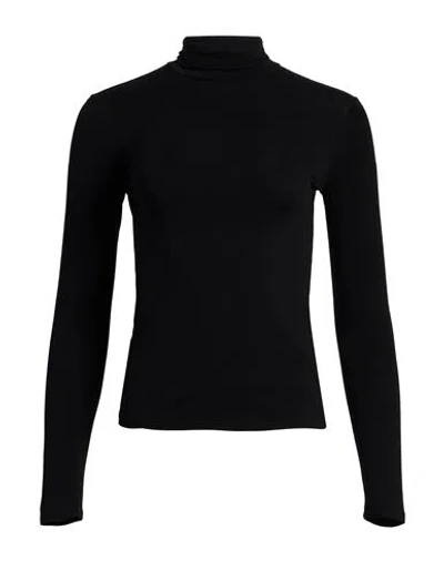 Weekend Max Mara Woman T-shirt Black Size Xs Viscose, Elastane
