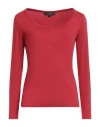 Weekend Max Mara Woman T-shirt Brick Size S Viscose, Elastane In Red