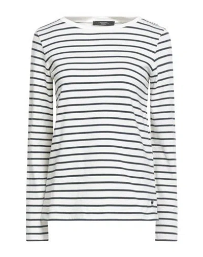 Weekend Max Mara Woman T-shirt Navy Size M Cotton In Neutral