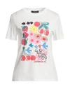 Weekend Max Mara Womens White Cinema Graphic-print Cotton-jersey T-shirt In White