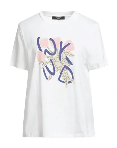 Weekend Max Mara Woman T-shirt White Size Xxl Cotton