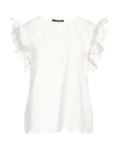 Weekend Max Mara Woman Top White Size Xs Cotton