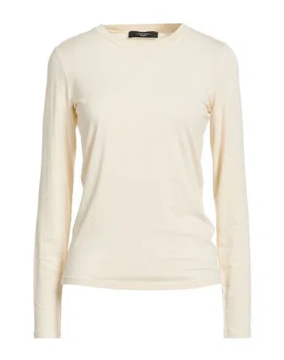 Weekend Max Mara Woman T-shirt Beige Size Xxl Viscose, Elastane In Neutral