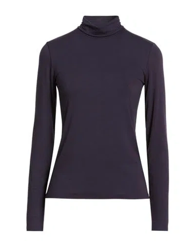 Weekend Max Mara Woman T-shirt Midnight Blue Size Xs Viscose, Elastane