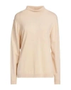 Weekend Max Mara Solid Colour Polo Necks In Sand