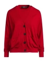 Weekend Max Mara Woman Twin Set Red Size Xl Wool, Cashmere In Red