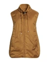 Weekend Max Mara Woman Vest Mustard Size 6 Polyester In Brown