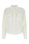 Weekend Max Mara Buttoned Long In White