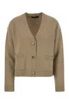 Weekend Max Mara Women's Arad - Soft Wool Cardigan In Sand