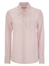 Weekend Max Mara Women's Bahamas Shirt Pink | Size 46 | 2515111081600051 In Pink