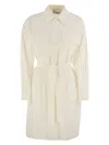 Weekend Max Mara Balocco - Poplin Chemise Dress In White