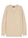 Weekend Max Mara Wool Cashmere V-neck Sweater