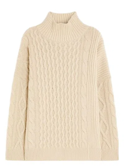 Weekend Max Mara Women's Beige Wool Veneto Sweater