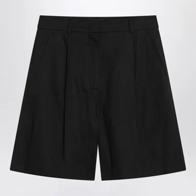 Weekend Max Mara Women's Bermuda Shorts In Cotton And Linen