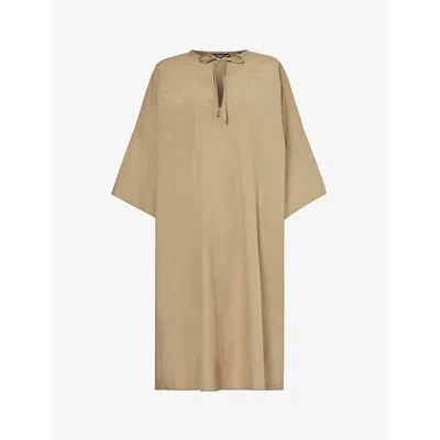 Weekend Max Mara Womens Colonial Caro Relaxed-fit Cotton Midi Dress