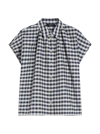 Weekend Max Mara Women's Cotton And Ramie Batavia Shirt In Multi
