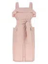 Weekend Max Mara Cotton Dress Belted Waist