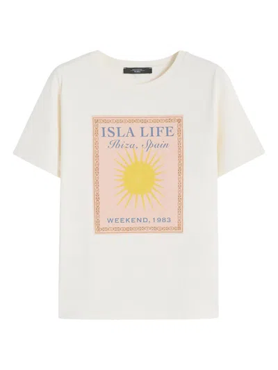 Weekend Max Mara Women's Cotton Jersey T-shirt In Neutral