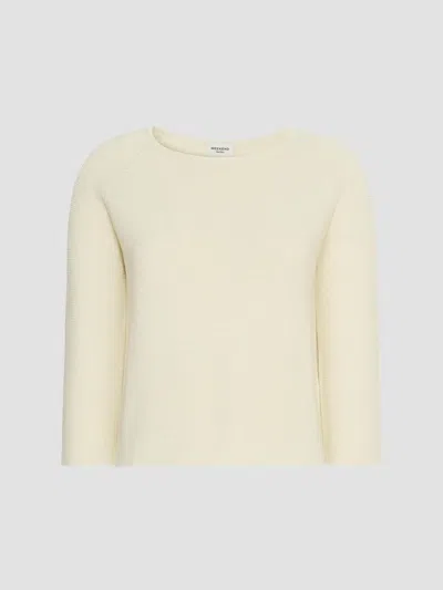 Weekend Max Mara Women's Cotton Yarn Sweater In Sand