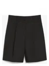 Weekend Max Mara Women's Ecuba Short Trouser Black | Size 42 | 2515141032600012 In Black