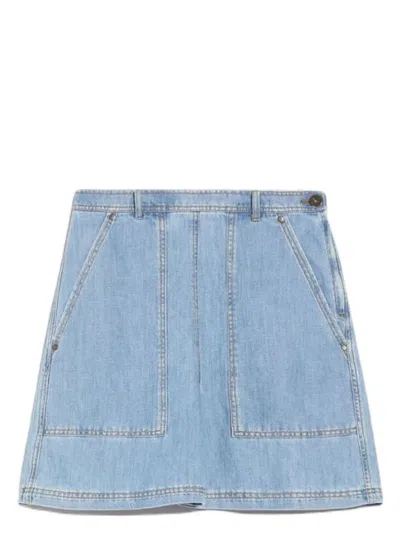 Weekend Max Mara Pants In Blue